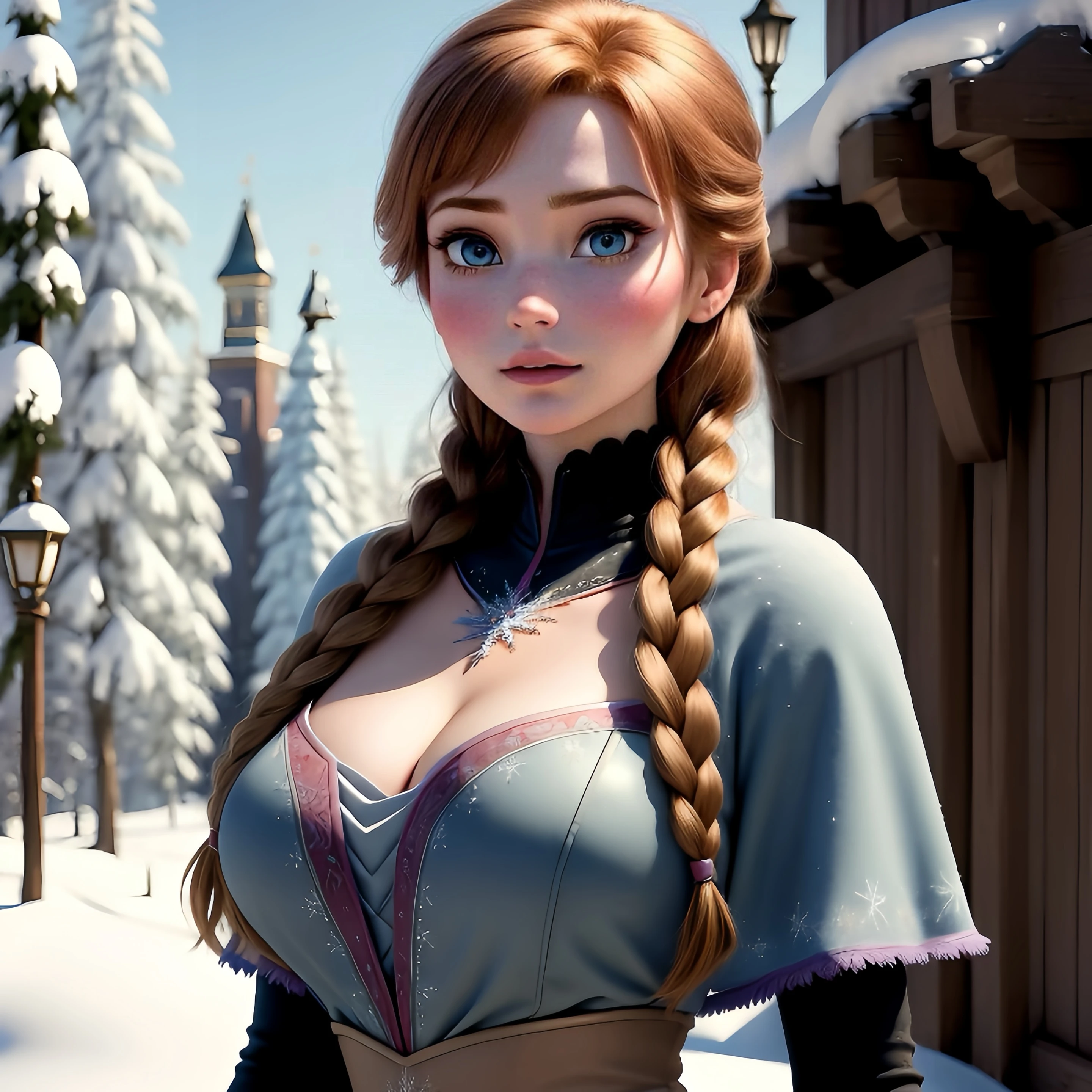 Elsa And Friends NSFW AI Art Fanvue picture