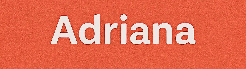 Adriana cover